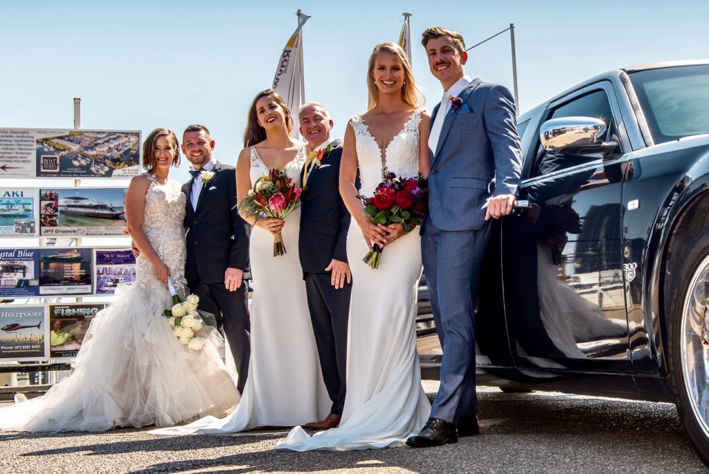 Gold Coast Cruises Deluxe Wedding limousine transfers